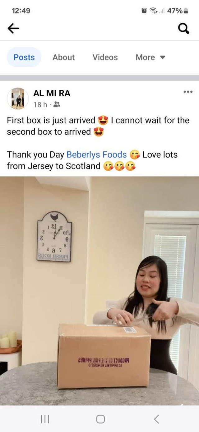 A Happy Customer: Mrs Hardwidge(Jersey- February 2024)