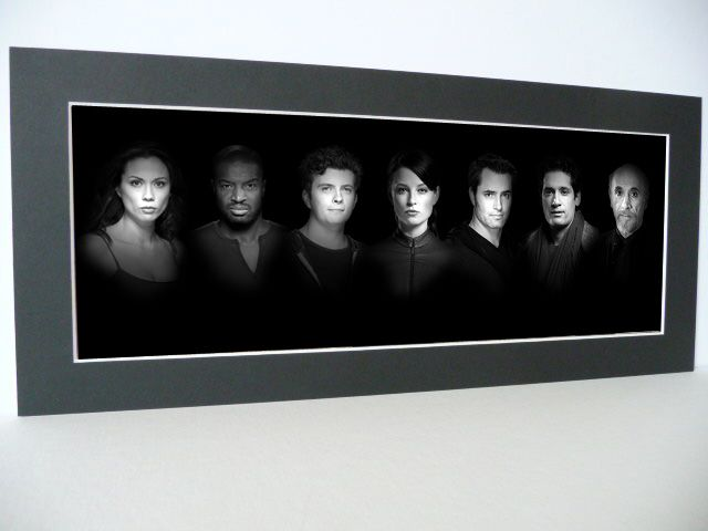 Continuum Cast Black &amp; White Print