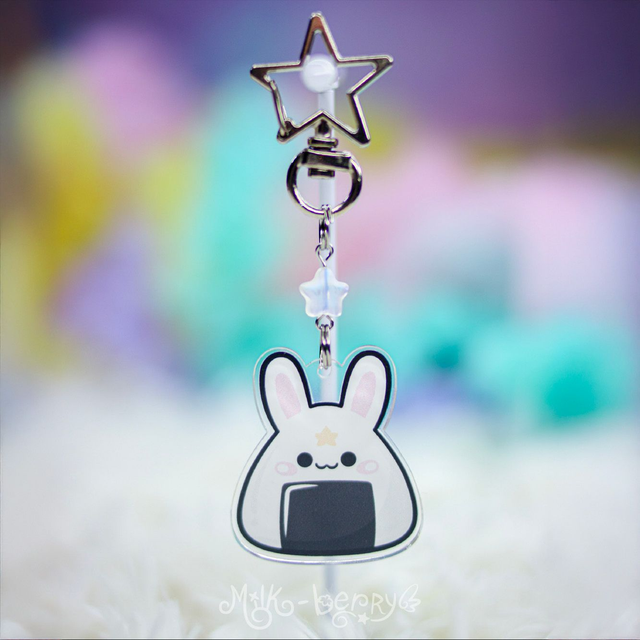 Porte-clé Onigiri Lapin