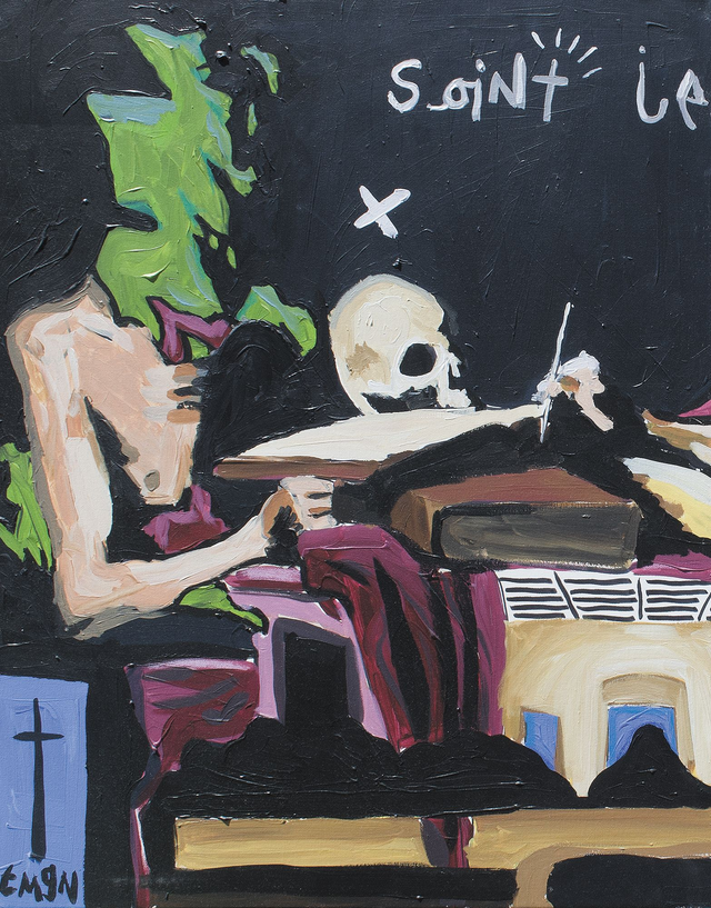 Tiger Nicholson - Saint Jérome (Diptyque)