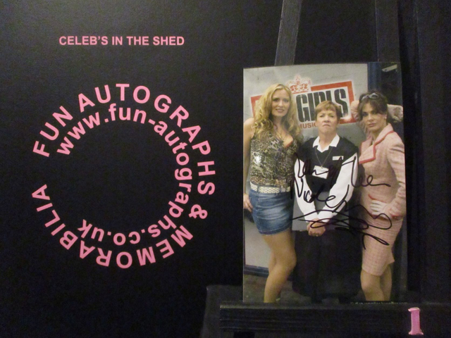 Nicole Faraday Authentic Autographed 6x4 Photograph (U1)(SEE PIC)