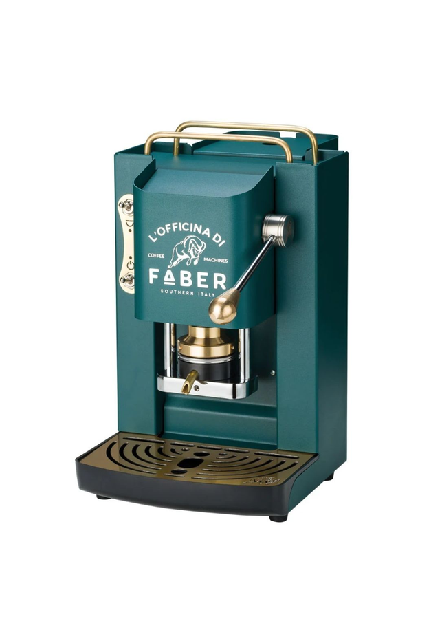 Faber Deluxe British Green con inserti in ottone