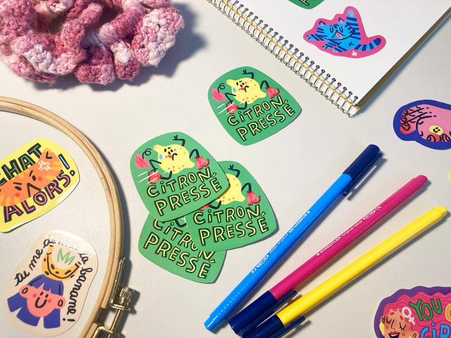 Sticker "Citron pressĂ©" đđ