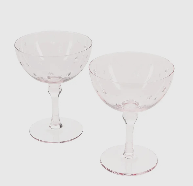 Pink coup glasses pair 