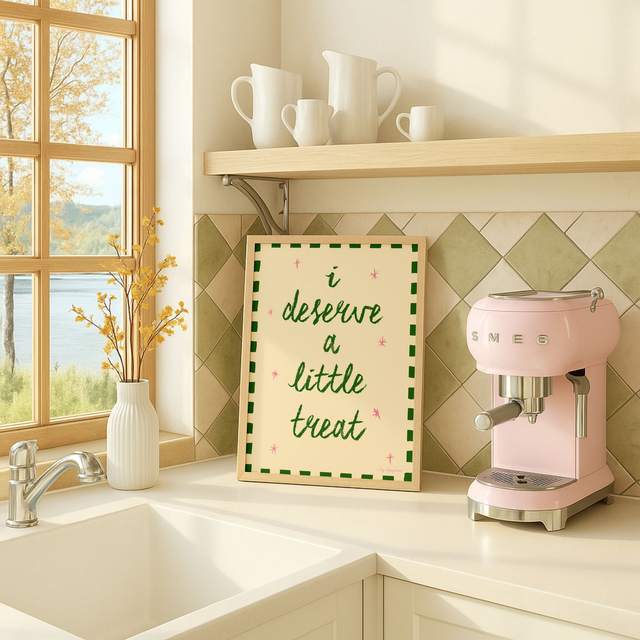 I Deserve A Little Treat Print