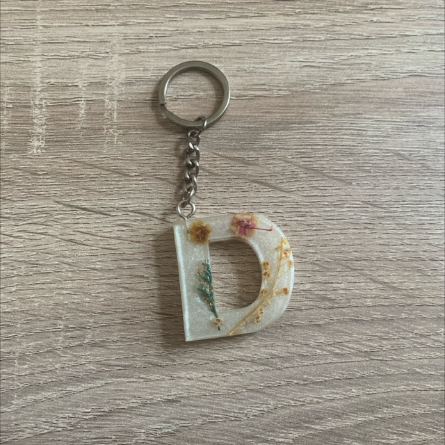 Porte-clés lettre D