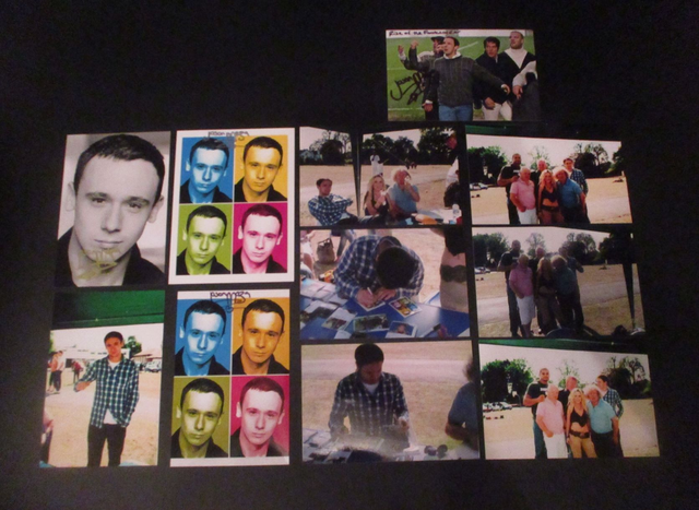 Jason Maza Authentic Autographed Signed Items In-Person At Our Event On 12th September 2009