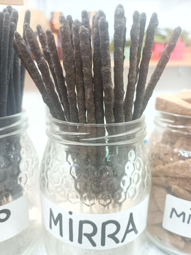 Incienso de mirra artesano