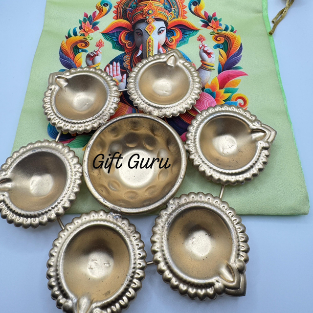 Floral Urli – 7 Inc mixed colour