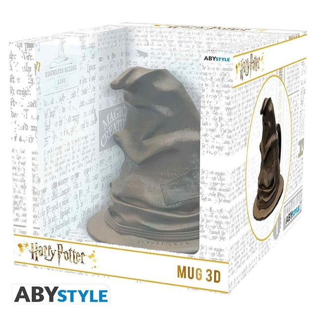 Harry Potter: Sorting Hat 3D Mug with Lid