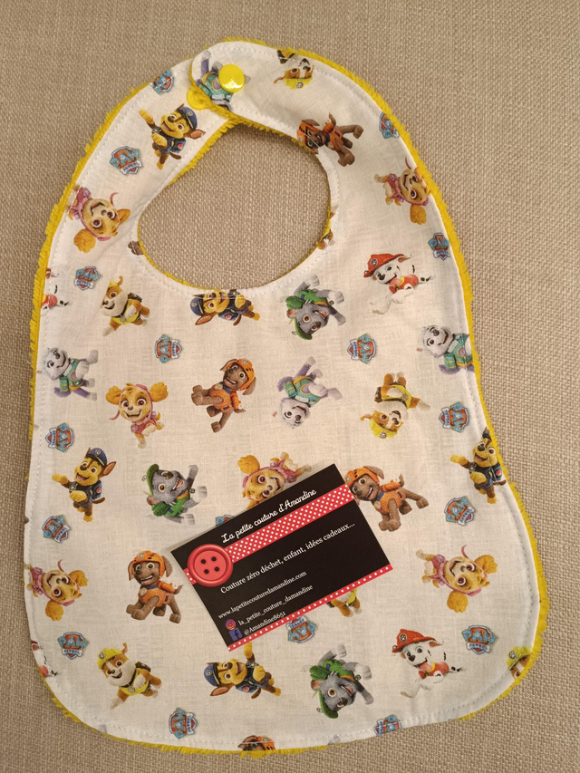 Bavoir xl Pat'patrouille