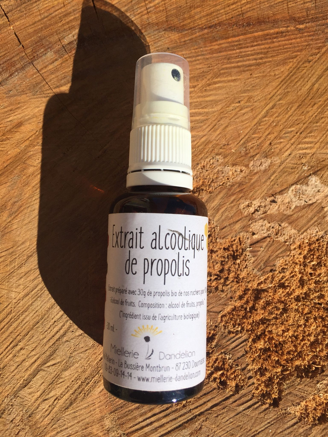 Extrait alcoolique de propolis 30mL