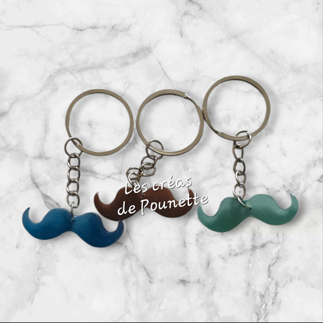Porte-clés moustache