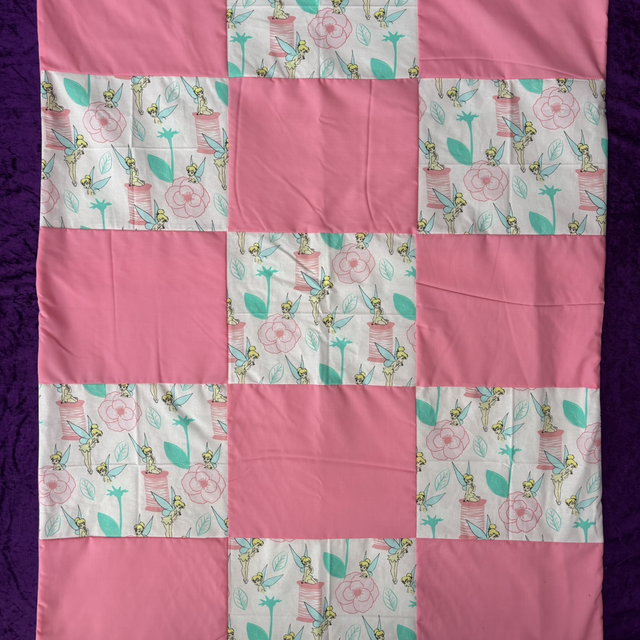 Quilt Baby/Lap Quilt-Tinkerbell