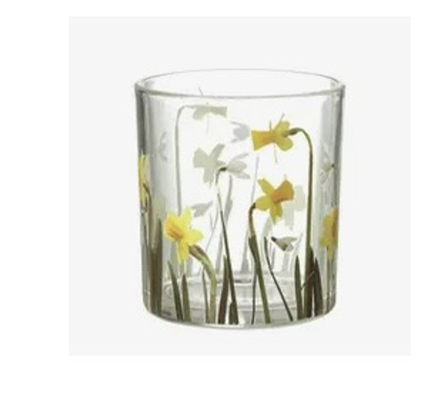 Daffodils glass 