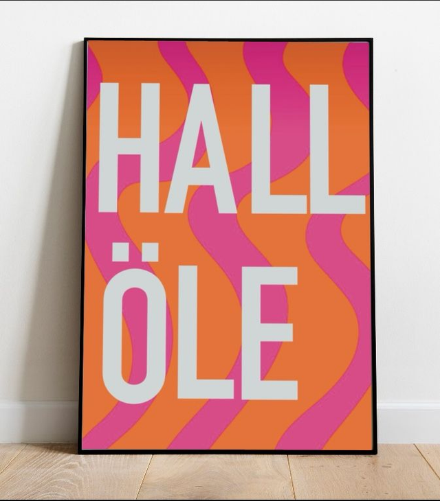Hallöle - Poster