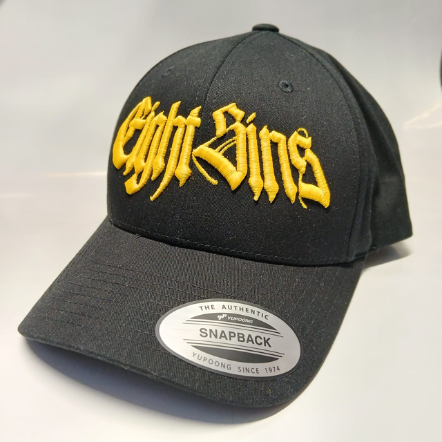 Casquette baseball jaune/noire