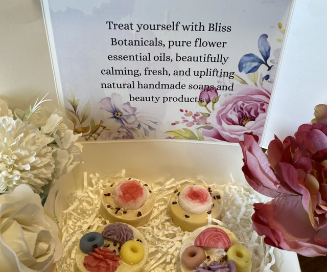 4 Strawberry Mini Soap