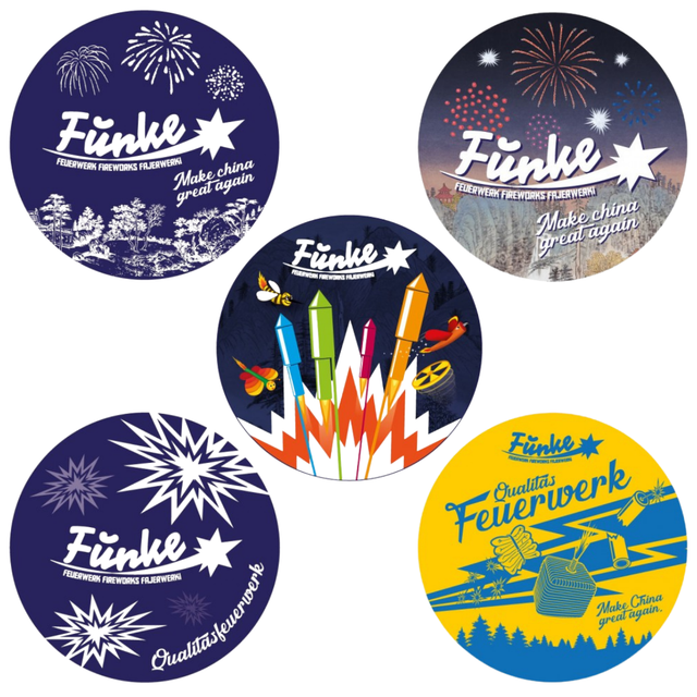 Funke Sticker Set