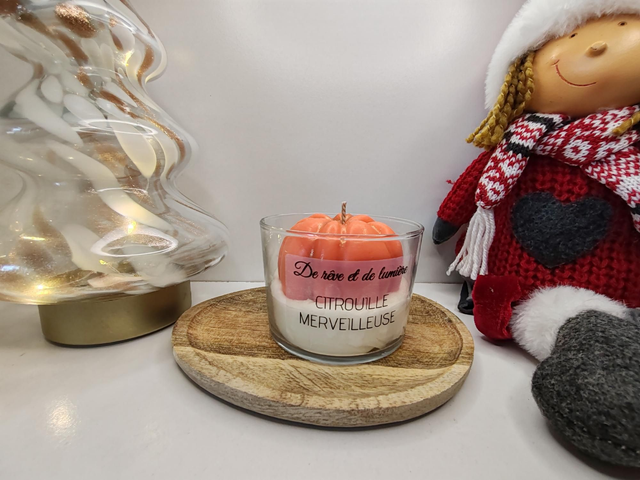 Bougie Citrouille Merveilleuse