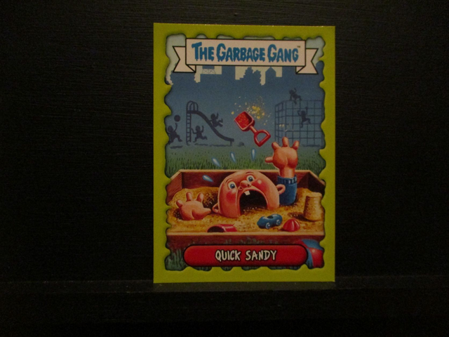 Quick Sandy - (Topps) The Garbage Gang Original Trading Card #15