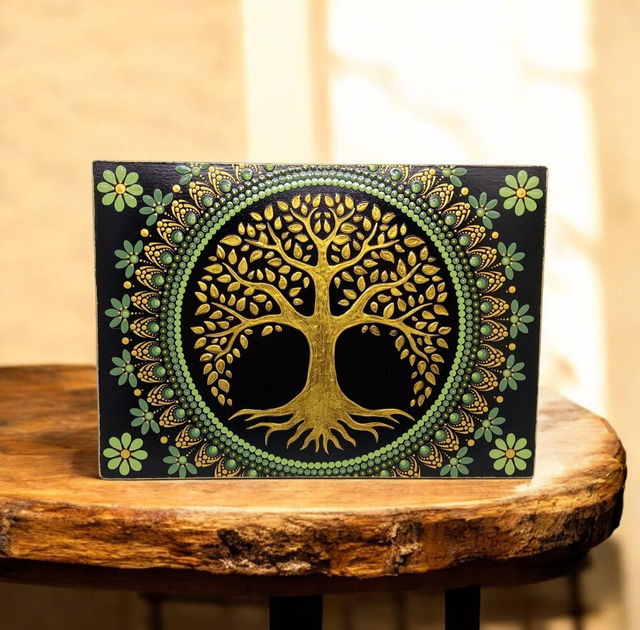 Décoration Murale, Tableau Arbre de vie 