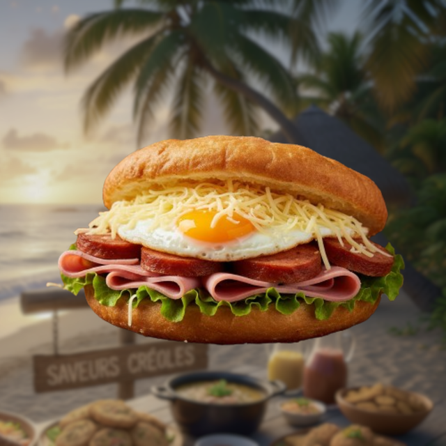 Bokit B1 Complet : Œuf, Jambon de Poulet, Saucisse de Volaille, Fromage