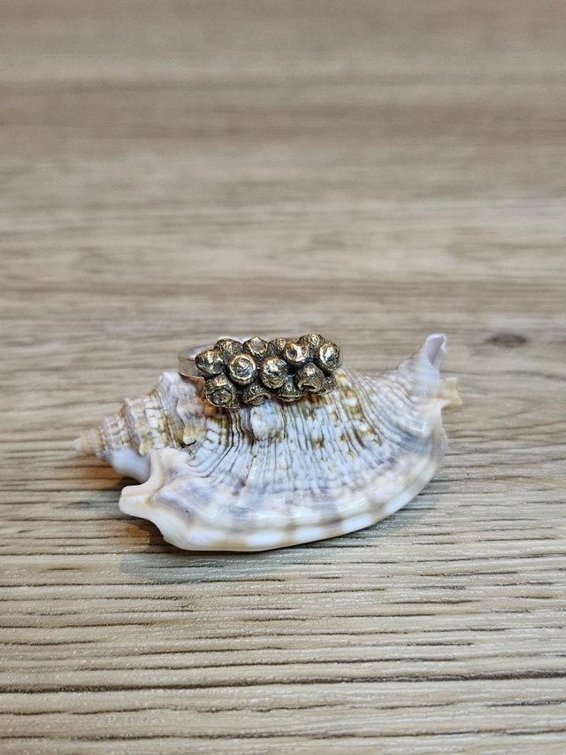 Bronze Bottlebrush ring