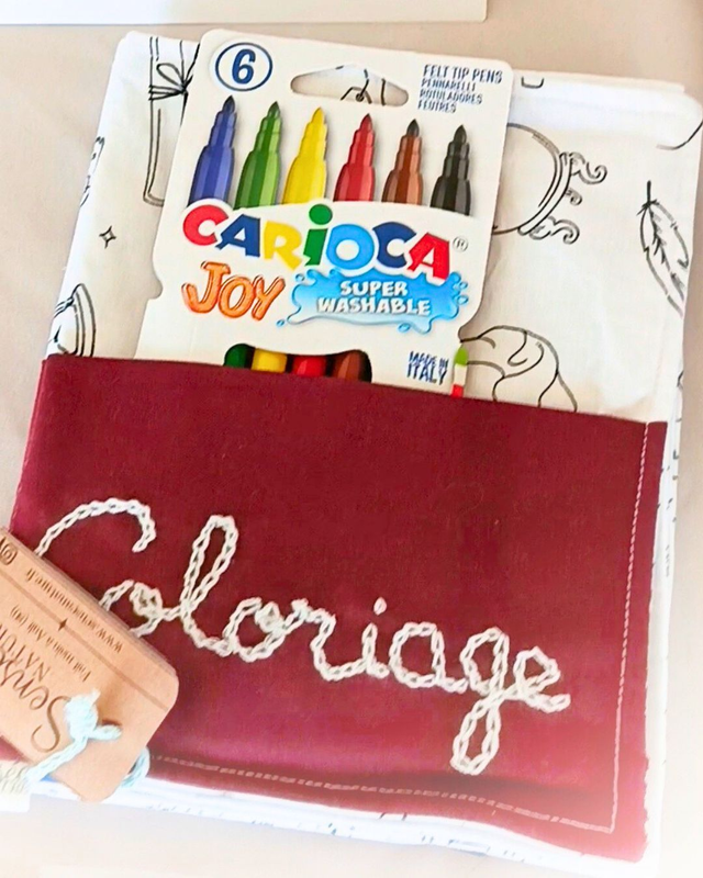 Coloriage lavable Petit Sorcier