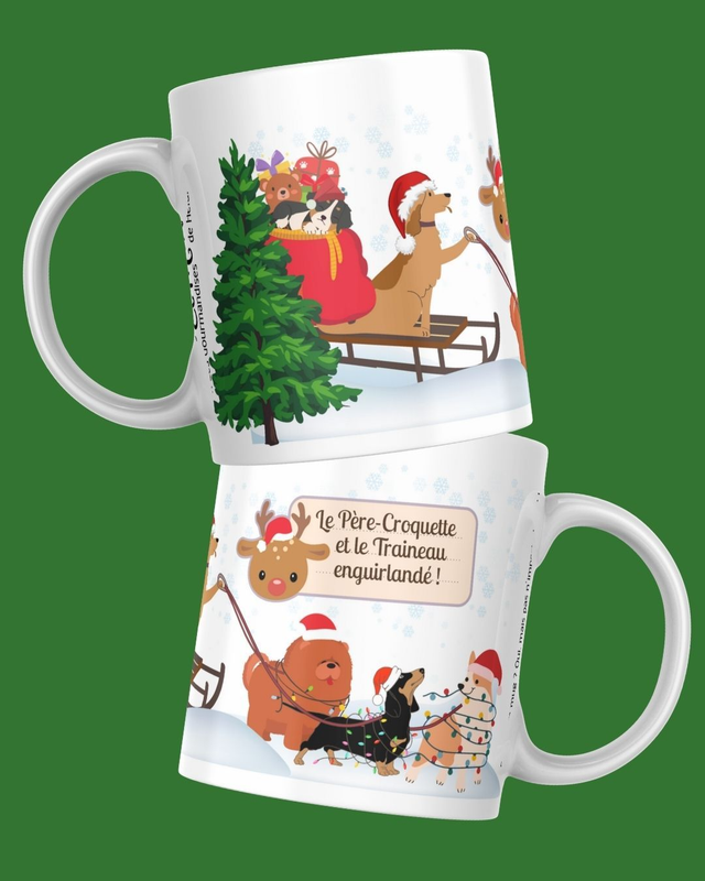Mug Père croquette 🐾 - voir dispo en boutiques locales