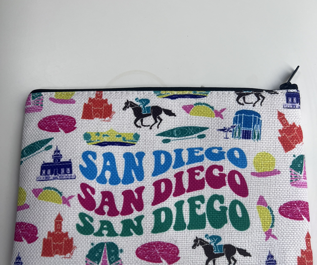 San Diego cosmetic bag 