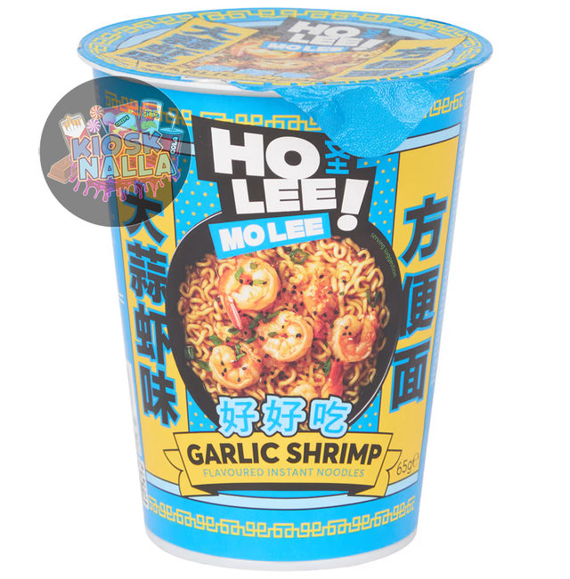 Holee Molee Nudeln Knoblauchgarnelen 65 Gramm