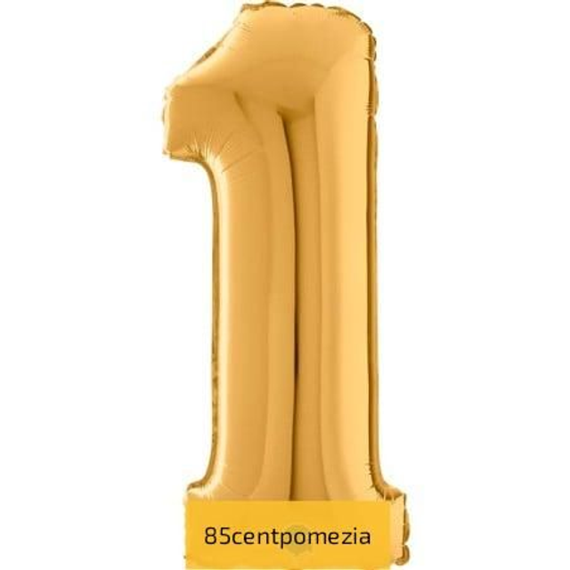 Palloncino numero da 0 a 9