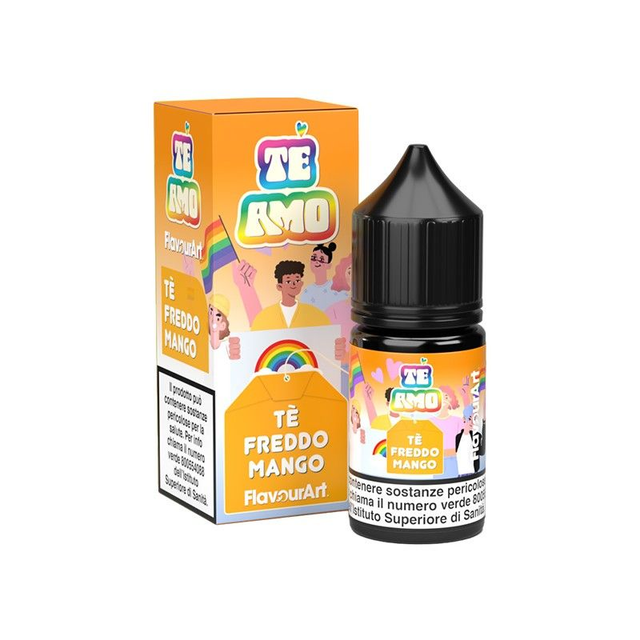 FLAVOURART Te Amo Tè Freddo Mango MINI SHOT 10/30 10ml EAN8058611839719