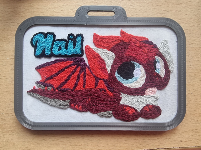 Custom Embroidered Badge