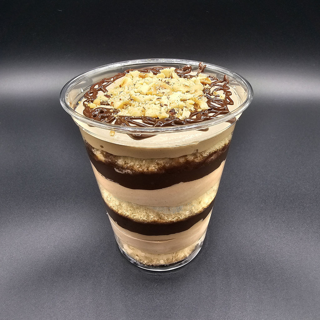 Layer Cup Cake – Chocolat &amp; Nutella