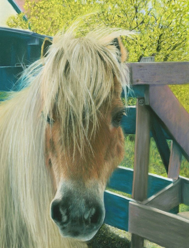 Greeting Card 'SIDNEY'  (Olde Manegepeerd)   