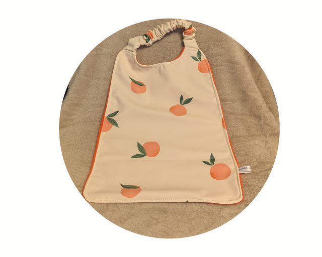 Serviette élastiquée imperméable oranges