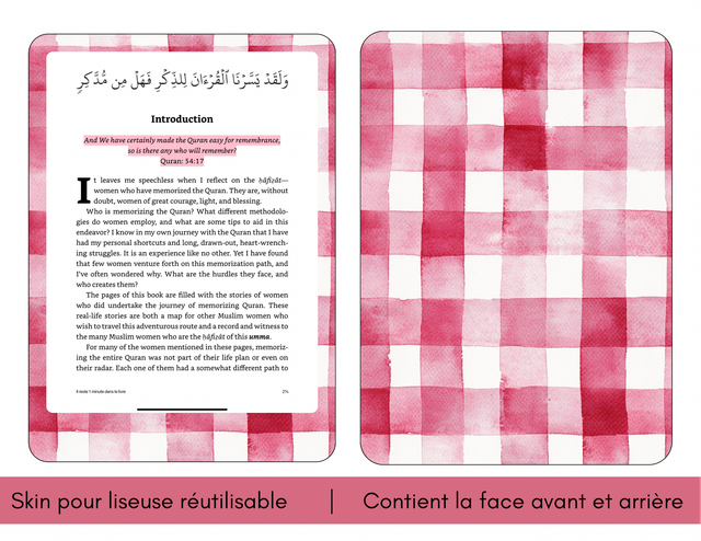 Skin pour liseuse - Pique-nique