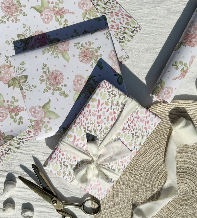 Spring Feeling - Double Sided Wrapping Paper 