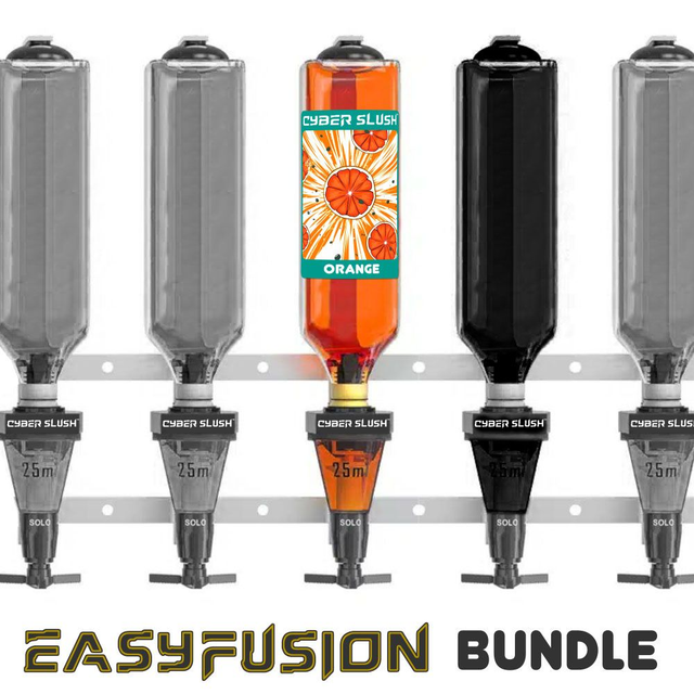 CyberSlush EasyFusion Orange Refill Bundle
