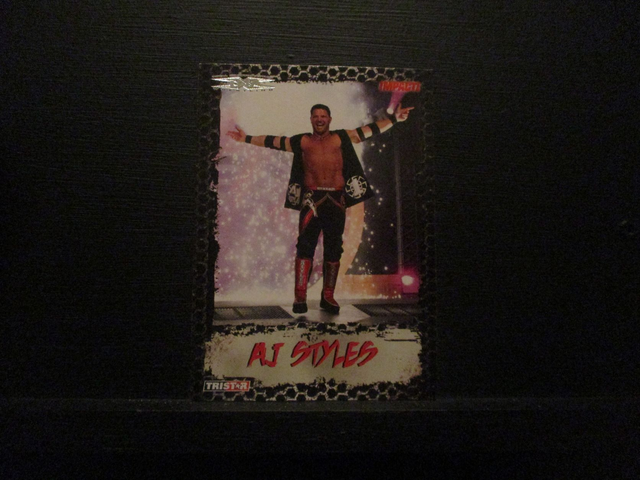 AJ Styles - Tristar TNA Impact 35 Wrestling Original Trading Card #4