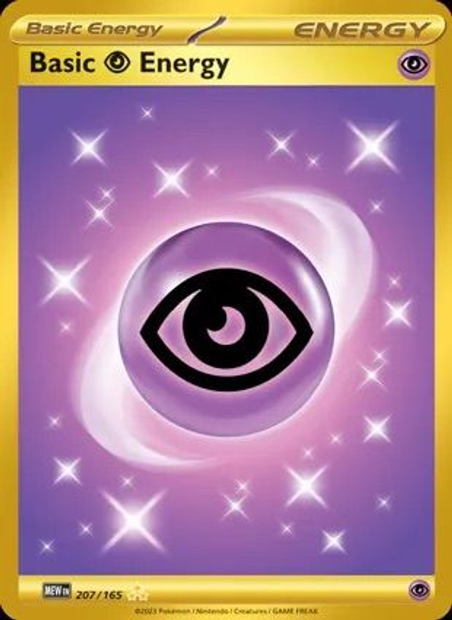 Basic Psychic Energy - 207/165 (Hyper Rare)