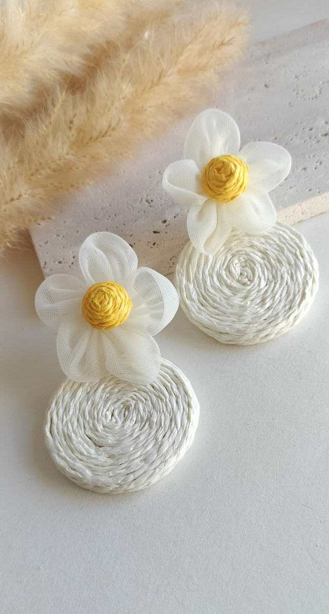 Boucles d&#039;oreilles Fleur 