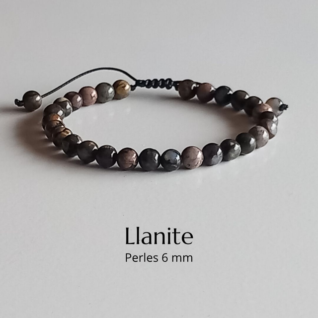 Bracelet ajustable en Llanite (Que sera)
