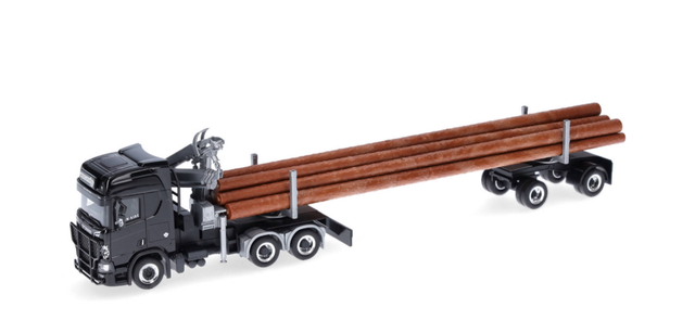 Scania CR 20 HD Holztransporter-Sattelzug Thorsten Eckert/King of Rhön Herpa 1:87