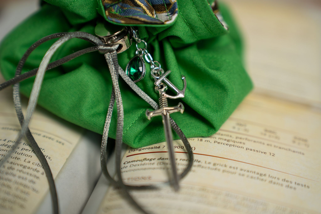 Eldritch blast - Fjord inspired dice bag