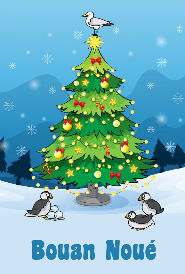 004 - NOTEPAD A6 - PUFFIN SNOWBALLS