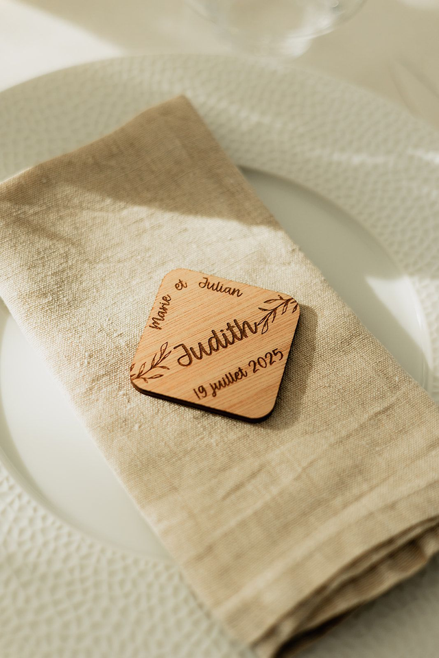 🎨 Marque-place - Collection Élégance Graphique