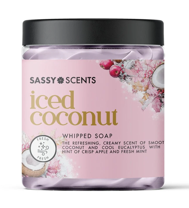 Iced Coconut Whipped Soap